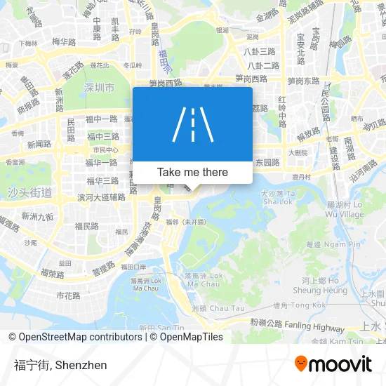 福宁街 map