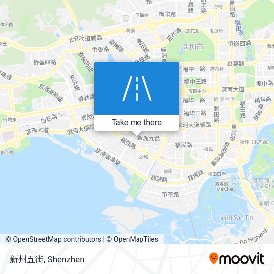 新州五街 map