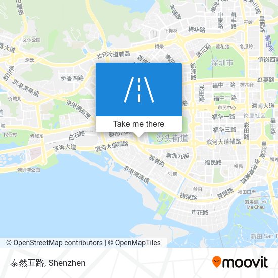 泰然五路 map