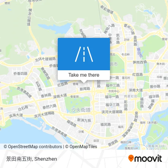 景田南五街 map