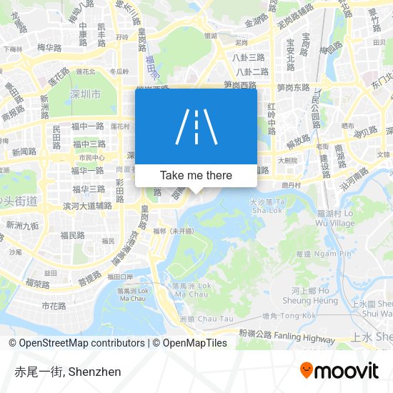 赤尾一街 map