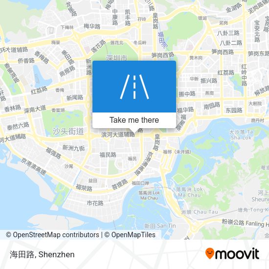 海田路 map