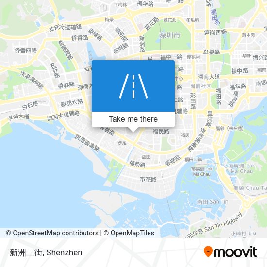 新洲二街 map