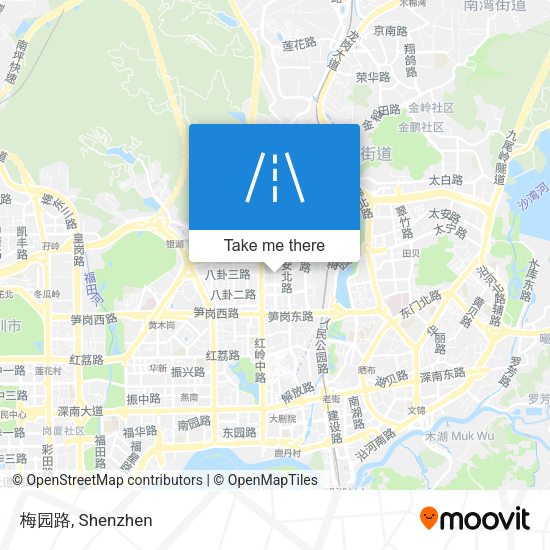梅园路 map