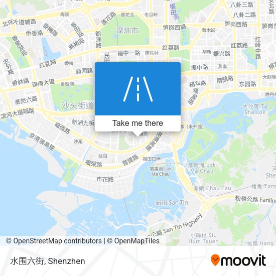 水围六街 map