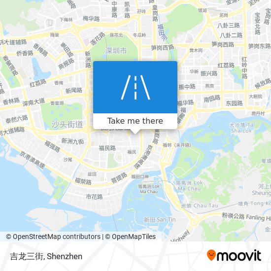 吉龙三街 map