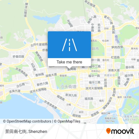 景田南七街 map