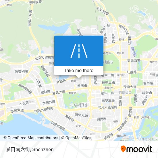 景田南六街 map