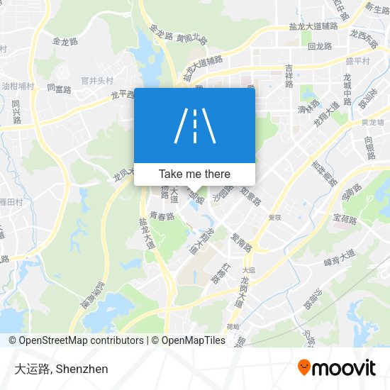 大运路 map