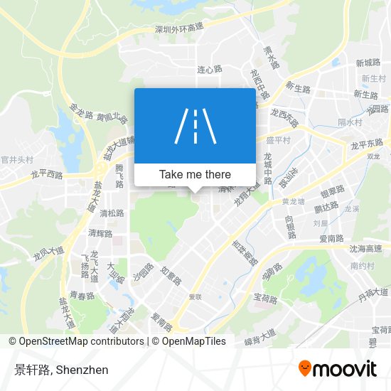 景轩路 map