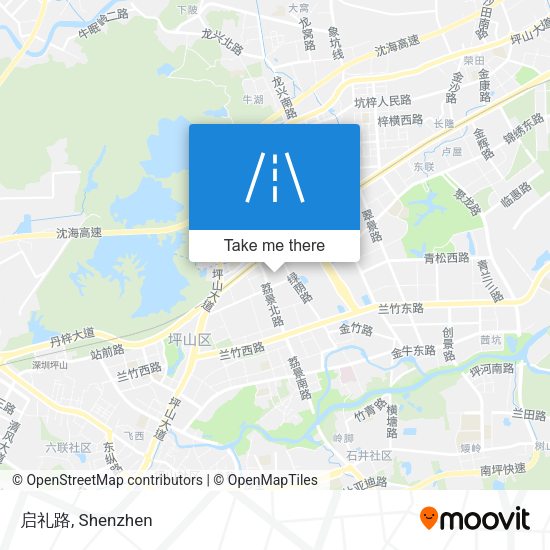 启礼路 map