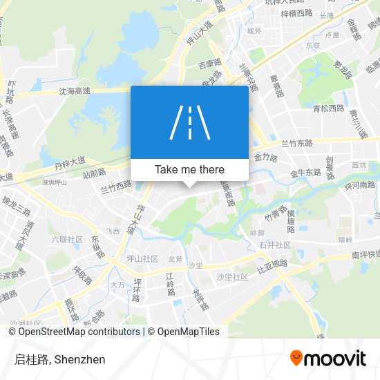 启桂路 map