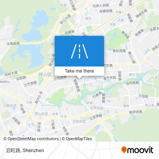 启旺路 map