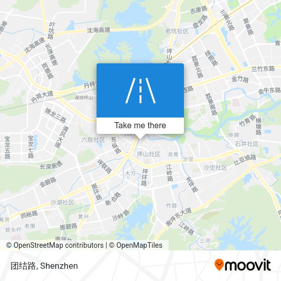 团结路 map