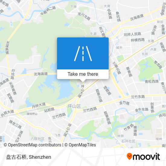盘古石桥 map