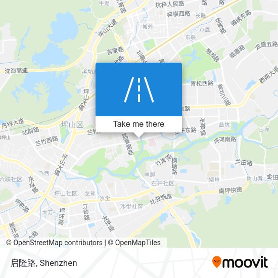 启隆路 map