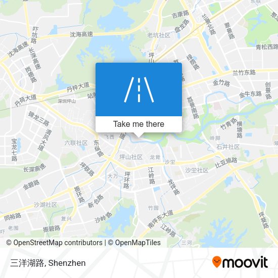 三洋湖路 map