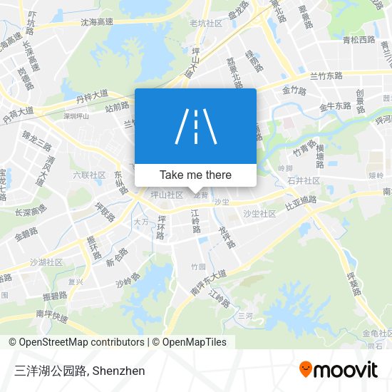 三洋湖公园路 map