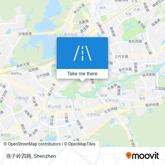 燕子岭四路 map