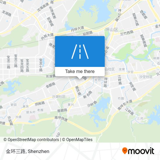 金环三路 map