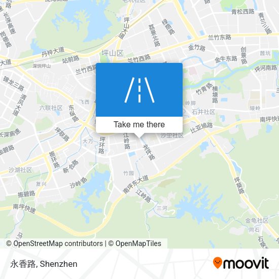 永香路 map