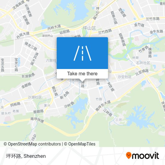 坪环路 map