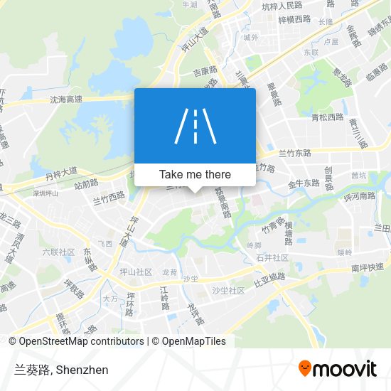兰葵路 map