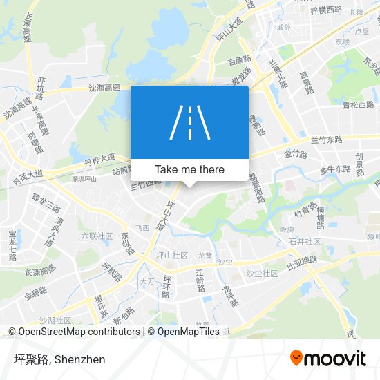 坪聚路 map