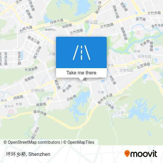坪环乡桥 map