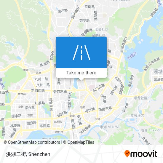 洪湖二街 map