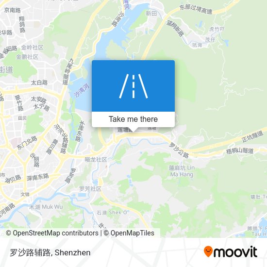 罗沙路辅路 map