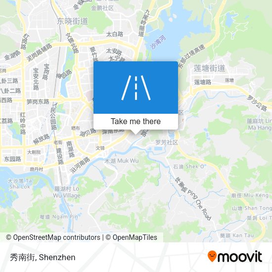 秀南街 map