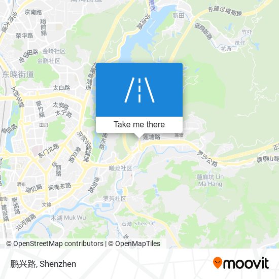 鹏兴路 map