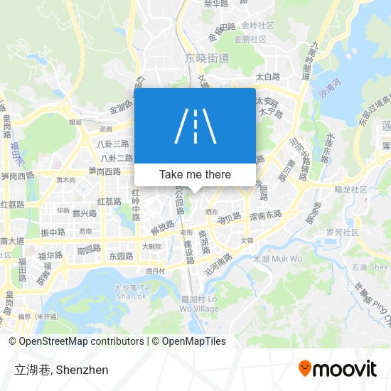 立湖巷 map