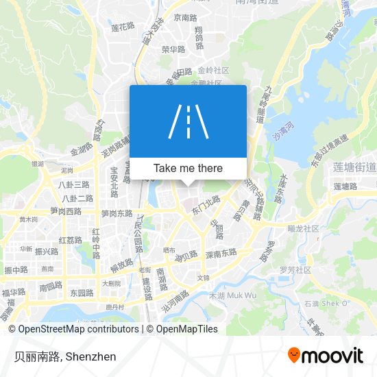 贝丽南路 map