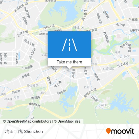 均田二路 map