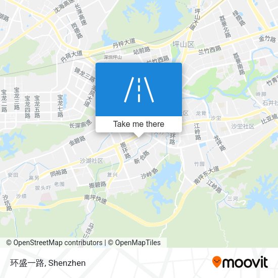 环盛一路 map