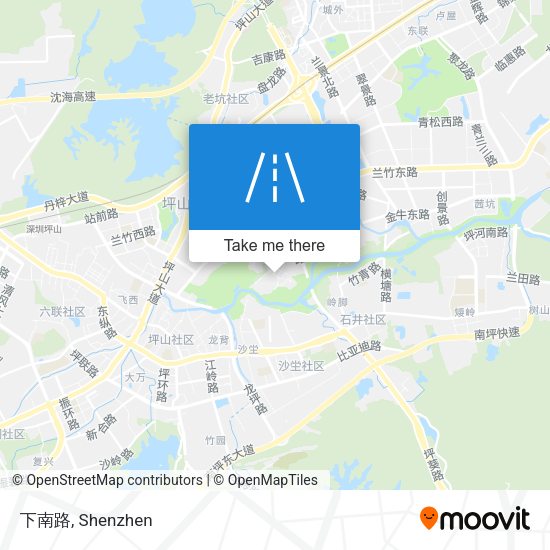 下南路 map