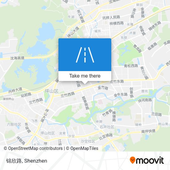 锦欣路 map