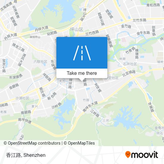 香江路 map