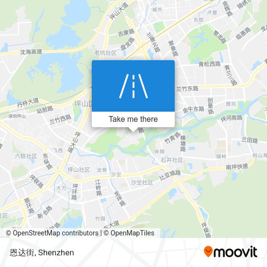 恩达街 map