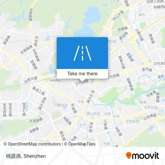 桃蹊路 map