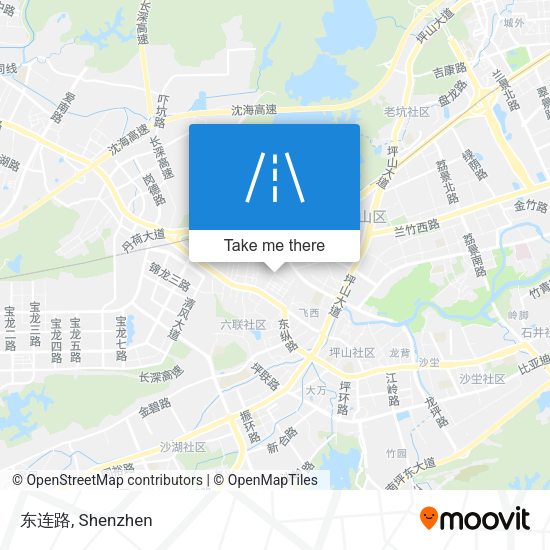 东连路 map