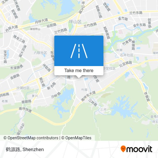 鹤源路 map