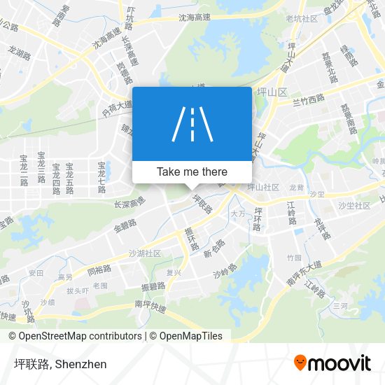 坪联路 map
