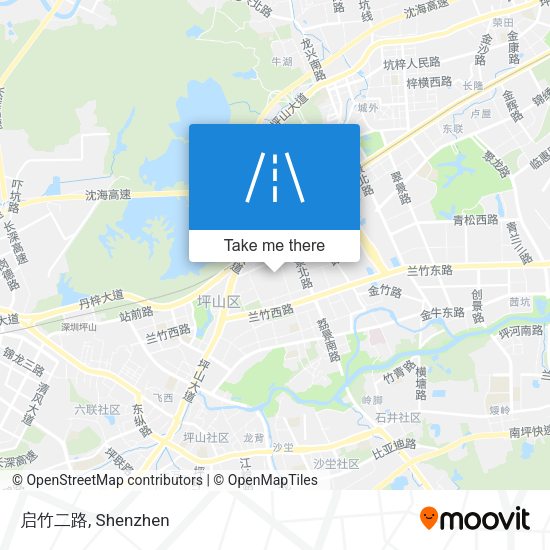 启竹二路 map
