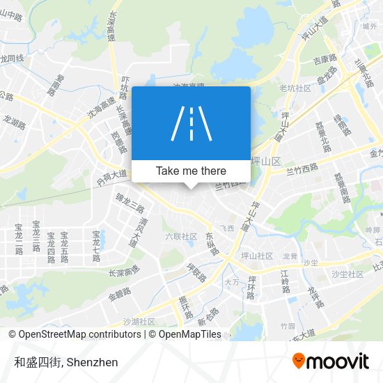 和盛四街 map