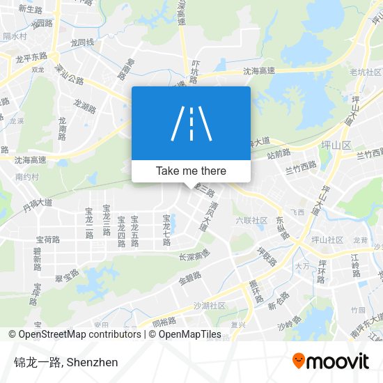锦龙一路 map