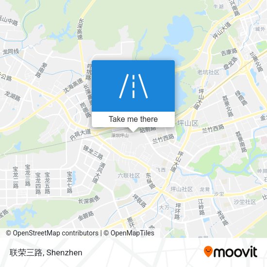 联荣三路 map