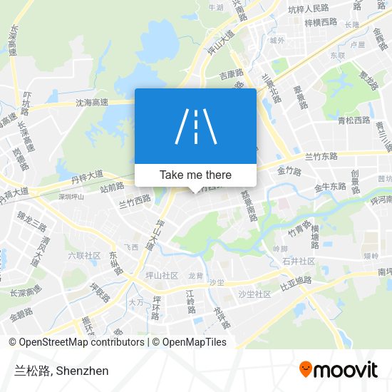 兰松路 map